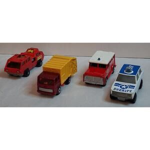 Lot of 4 Matchbox Superfast by Lesney Manufactured in England Superfast Vintage